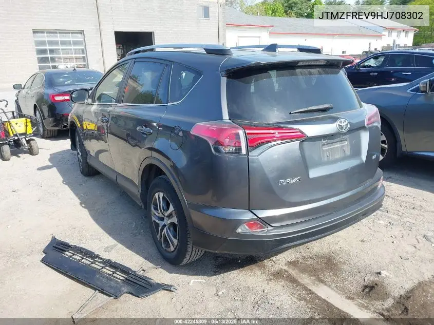2017 Toyota Rav4 Le VIN: JTMZFREV9HJ708302 Lot: 42245809