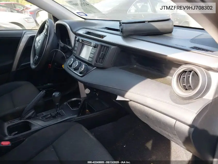 2017 Toyota Rav4 Le VIN: JTMZFREV9HJ708302 Lot: 42245809