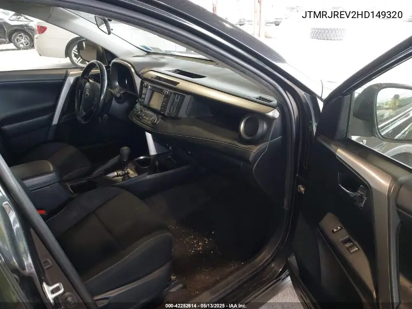 2017 Toyota Rav4 Hybrid Xle VIN: JTMRJREV2HD149320 Lot: 42252614