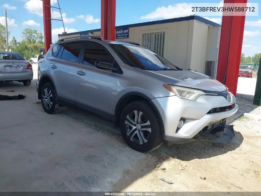 2017 Toyota Rav4 Le VIN: 2T3BFREV3HW588712 Lot: 42253160