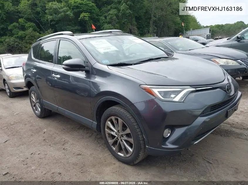 2017 Toyota Rav4 Limited VIN: JTMDFREVXHJ163186 Lot: 42506608