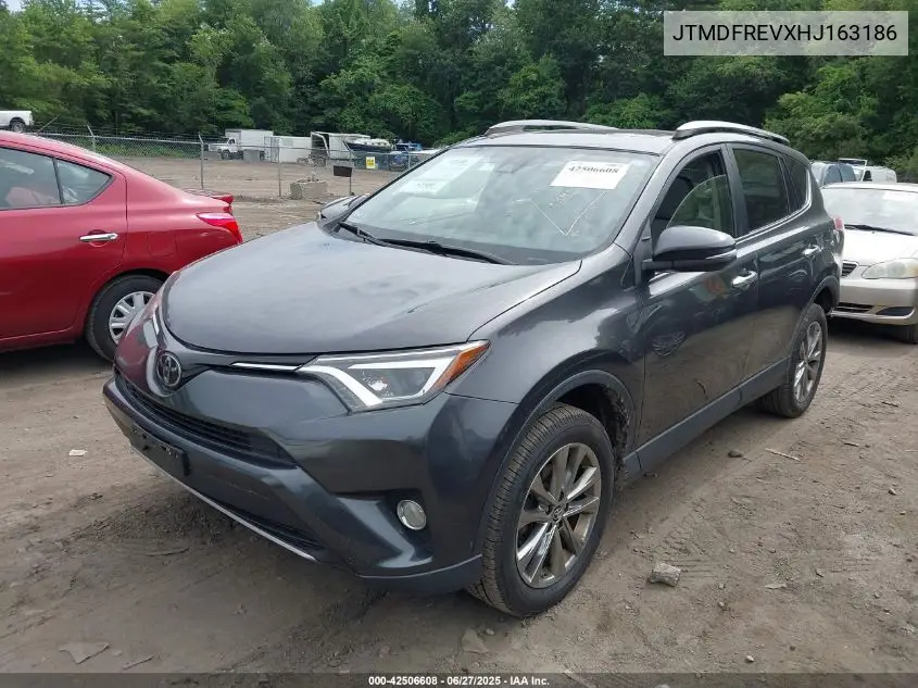 2017 Toyota Rav4 Limited VIN: JTMDFREVXHJ163186 Lot: 42506608