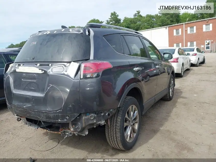 2017 Toyota Rav4 Limited VIN: JTMDFREVXHJ163186 Lot: 42506608