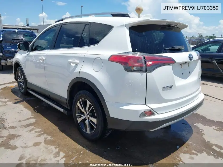 2017 Toyota Rav4 Xle VIN: JTMWFREV9HJ703359 Lot: 42582133