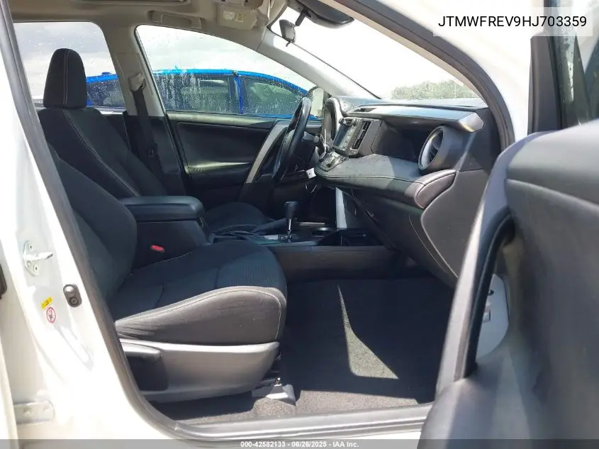 2017 Toyota Rav4 Xle VIN: JTMWFREV9HJ703359 Lot: 42582133