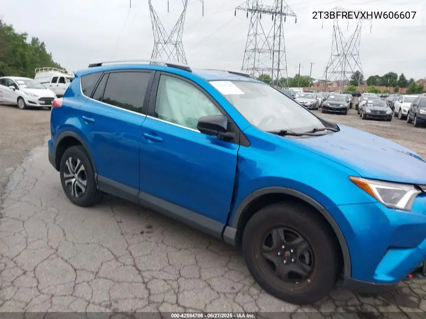 2017 Toyota Rav4 Le VIN: 2T3BFREVXHW606607 Lot: 42594706