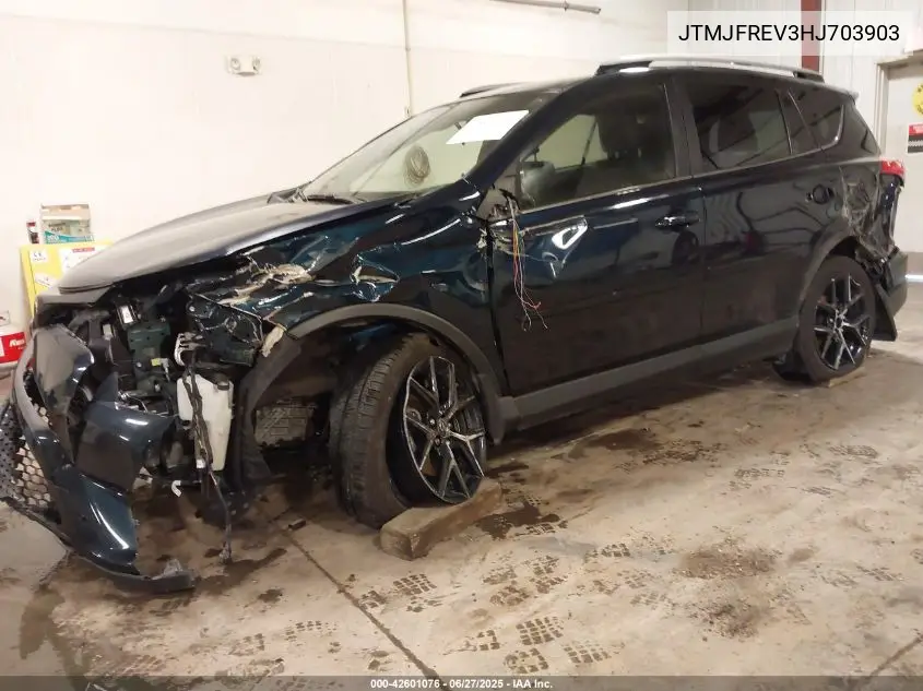 2017 Toyota Rav4 Se VIN: JTMJFREV3HJ703903 Lot: 42601076