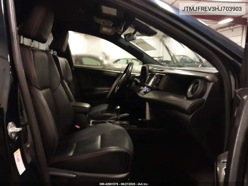 2017 Toyota Rav4 Se VIN: JTMJFREV3HJ703903 Lot: 42601076