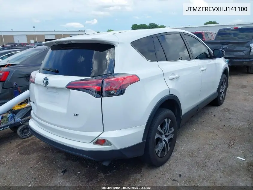 2017 Toyota Rav4 Le VIN: JTMZFREVXHJ141100 Lot: 42612461