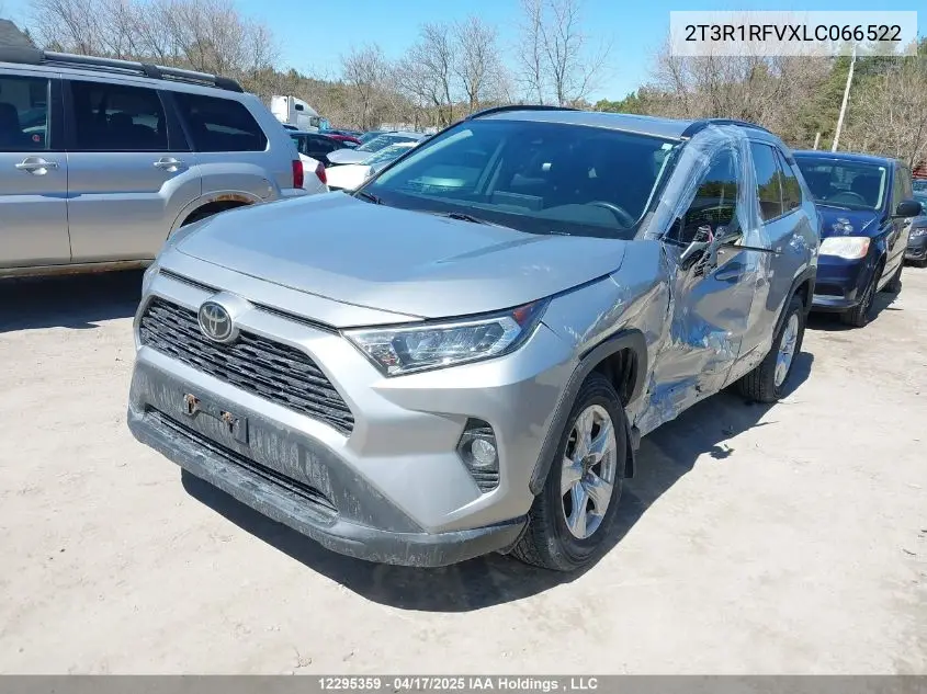 2020 Toyota Rav4 Xle VIN: 2T3R1RFVXLC066522 Lot: 12295359