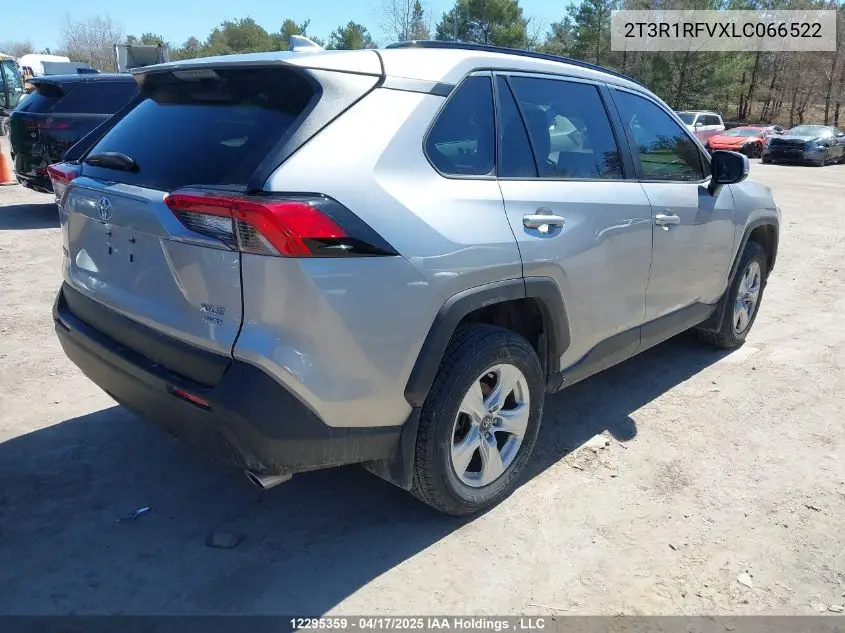 2020 Toyota Rav4 Xle VIN: 2T3R1RFVXLC066522 Lot: 12295359