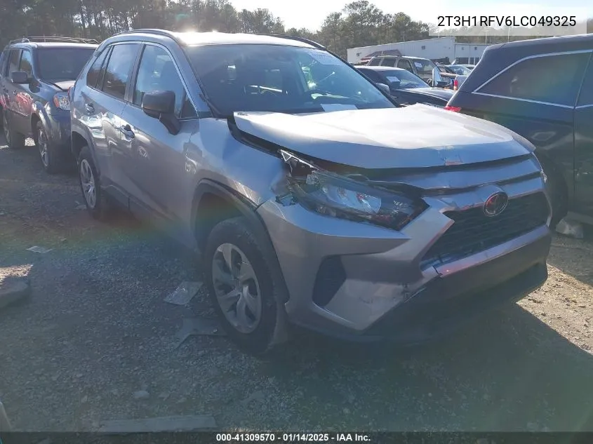 2020 Toyota Rav4 VIN: 2T3H1RFV6LC049325 Lot: 41309570