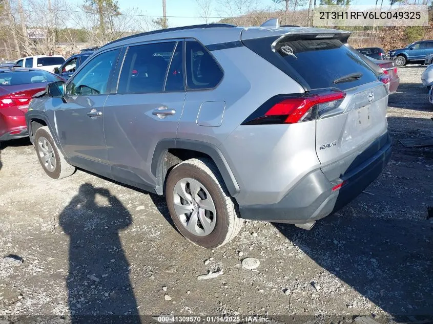 2020 Toyota Rav4 VIN: 2T3H1RFV6LC049325 Lot: 41309570
