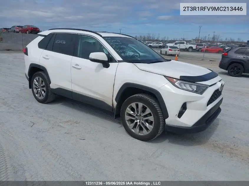 2021 Toyota Rav4 Xle VIN: 2T3R1RFV9MC213446 Lot: 12311236