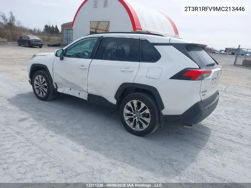 2021 Toyota Rav4 Xle VIN: 2T3R1RFV9MC213446 Lot: 12311236