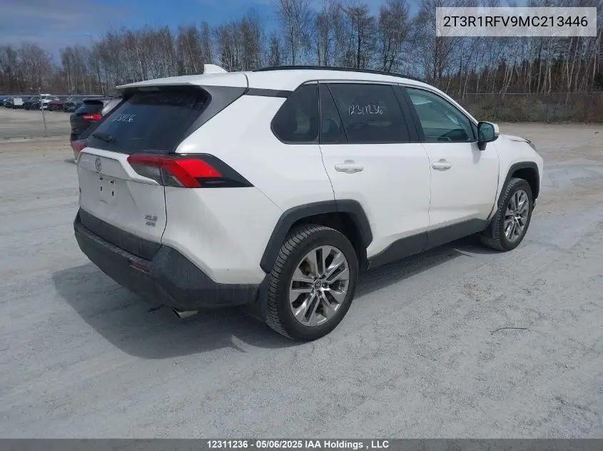 2021 Toyota Rav4 Xle VIN: 2T3R1RFV9MC213446 Lot: 12311236