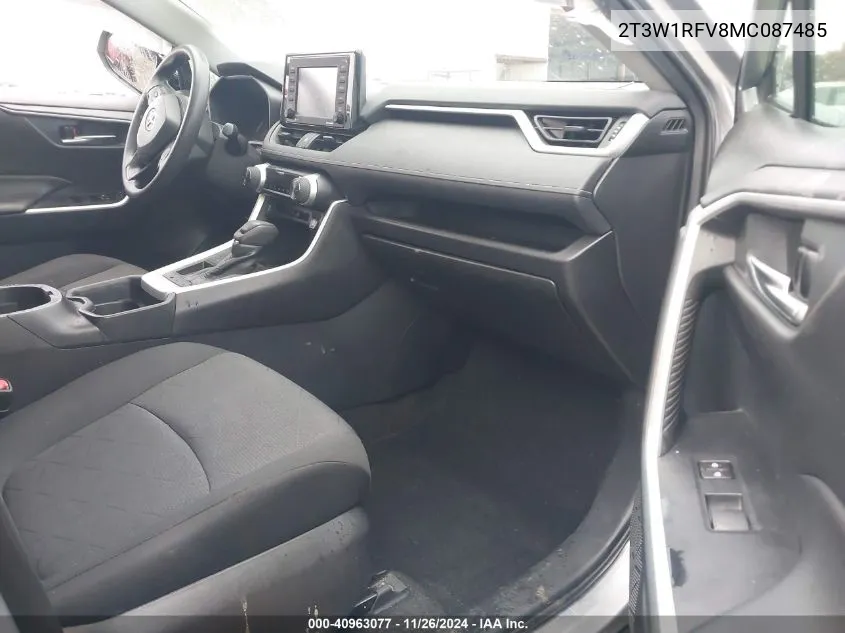 2021 Toyota Rav4 Xle VIN: 2T3W1RFV8MC087485 Lot: 40963077