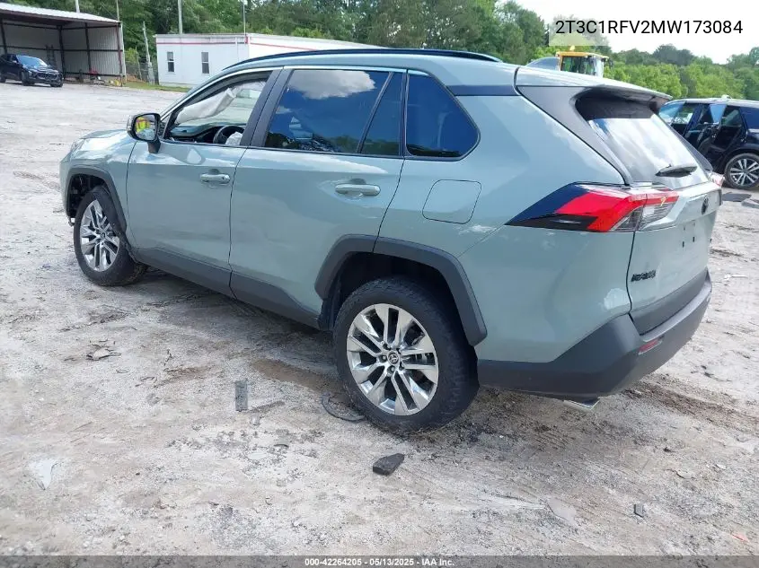 2021 Toyota Rav4 Xle Premium VIN: 2T3C1RFV2MW173084 Lot: 42264205