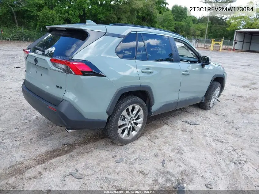 2021 Toyota Rav4 Xle Premium VIN: 2T3C1RFV2MW173084 Lot: 42264205