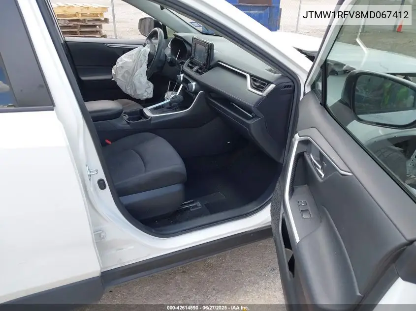 2021 Toyota Rav4 Xle VIN: JTMW1RFV8MD067412 Lot: 42614590