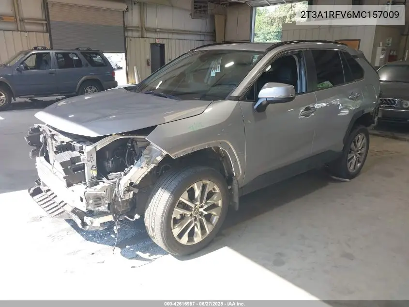 2021 Toyota Rav4 Xle Premium VIN: 2T3A1RFV6MC157009 Lot: 42616987