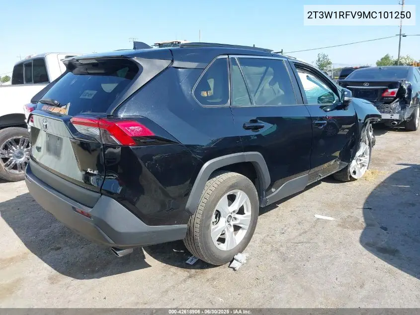 2021 Toyota Rav4 Xle VIN: 2T3W1RFV9MC101250 Lot: 42618906