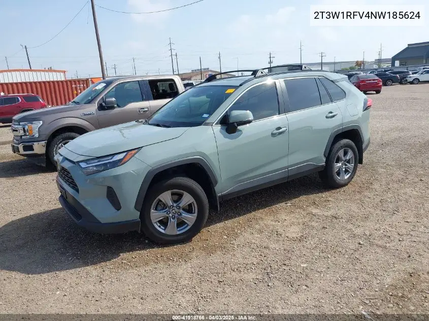 2022 Toyota Rav4 Xle VIN: 2T3W1RFV4NW185624 Lot: 41918766