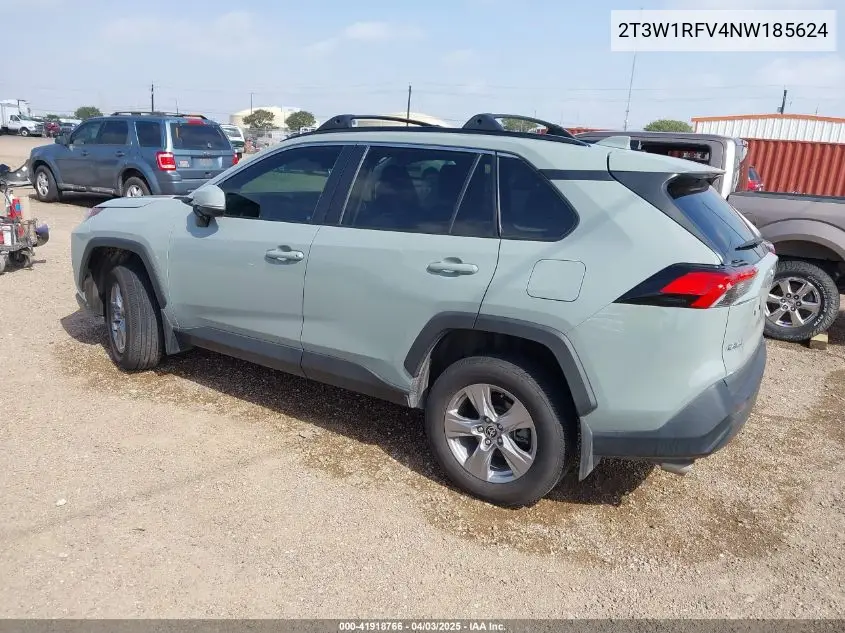 2022 Toyota Rav4 Xle VIN: 2T3W1RFV4NW185624 Lot: 41918766