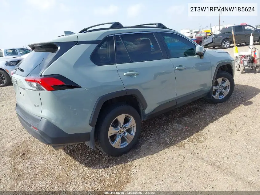 2022 Toyota Rav4 Xle VIN: 2T3W1RFV4NW185624 Lot: 41918766