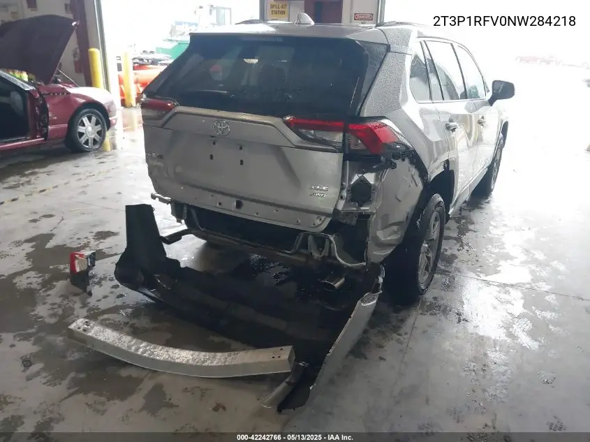 2022 Toyota Rav4 Xle VIN: 2T3P1RFV0NW284218 Lot: 42242766