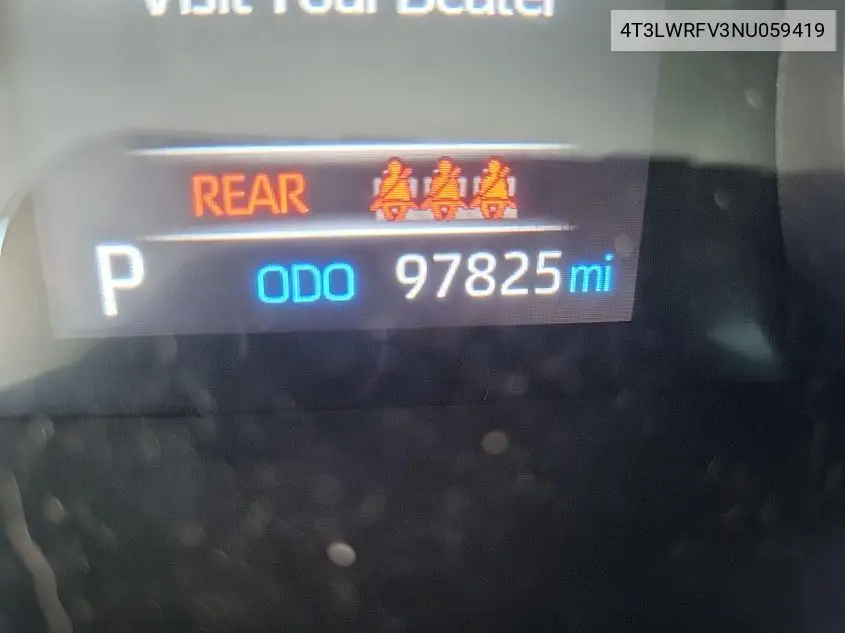 2022 Toyota Rav4 Le VIN: 4T3LWRFV3NU059419 Lot: 42272277