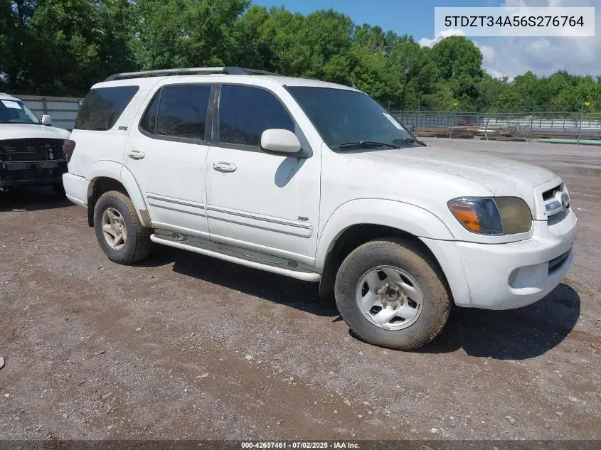 2006 Toyota Sequoia Sr5 V8 VIN: 5TDZT34A56S276764 Lot: 42657461