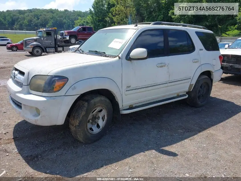 2006 Toyota Sequoia Sr5 V8 VIN: 5TDZT34A56S276764 Lot: 42657461