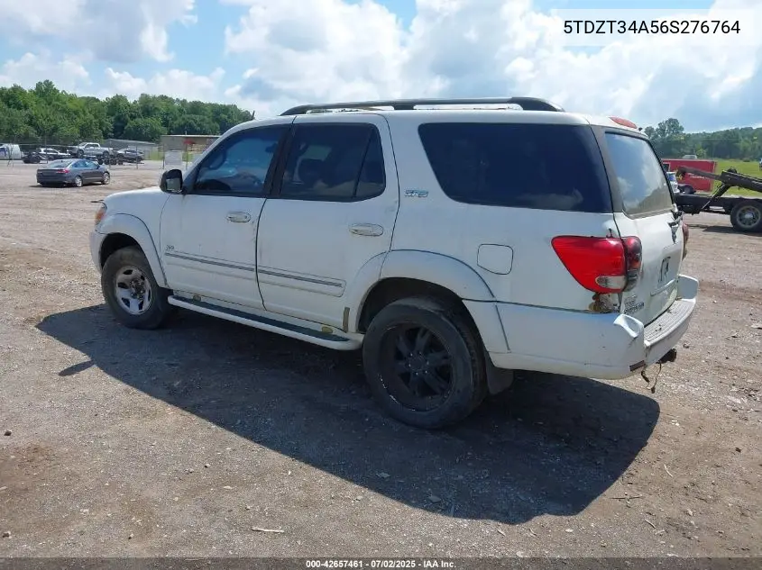 2006 Toyota Sequoia Sr5 V8 VIN: 5TDZT34A56S276764 Lot: 42657461
