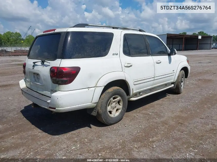 2006 Toyota Sequoia Sr5 V8 VIN: 5TDZT34A56S276764 Lot: 42657461