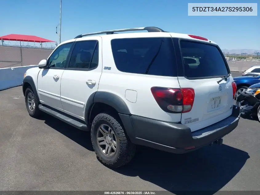 2007 Toyota Sequoia Sr5 V8 VIN: 5TDZT34A27S295306 Lot: 42526876