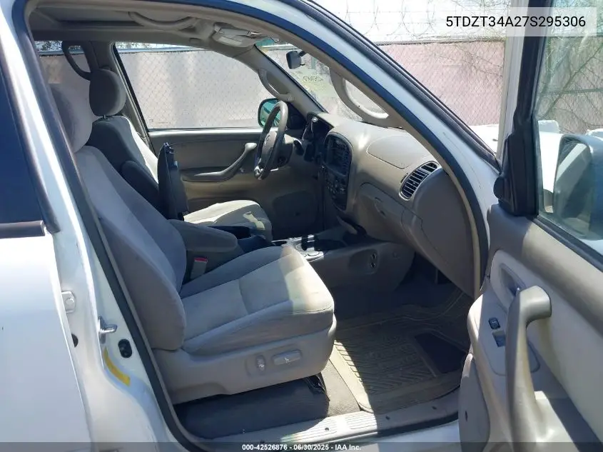 2007 Toyota Sequoia Sr5 V8 VIN: 5TDZT34A27S295306 Lot: 42526876