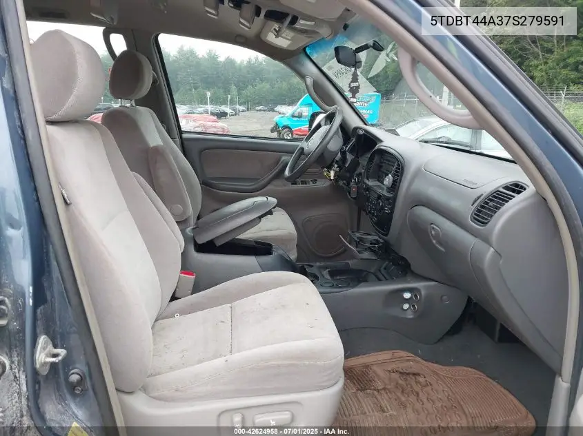 2007 Toyota Sequoia Sr5 V8 VIN: 5TDBT44A37S279591 Lot: 42624958