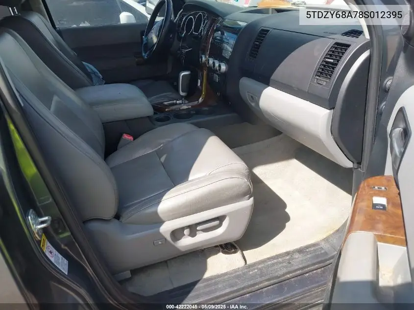 2008 Toyota Sequoia Limited 5.7L V8 VIN: 5TDZY68A78S012395 Lot: 42222045