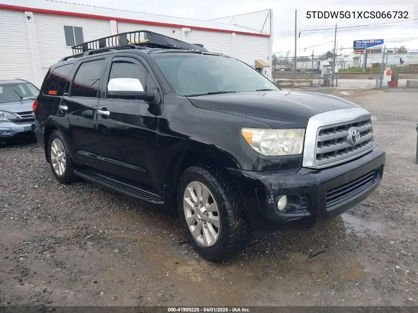 2012 Toyota Sequoia Platinum 5.7L V8 VIN: 5TDDW5G1XCS066732 Lot: 41909225