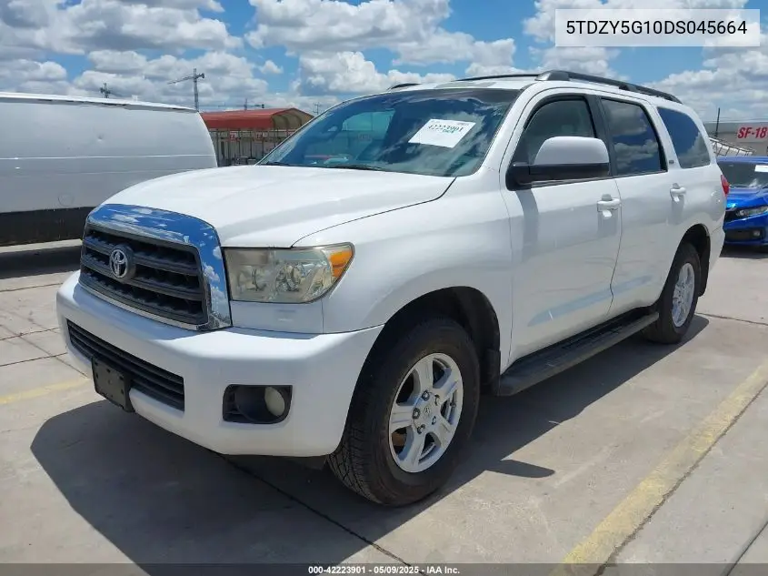 2013 Toyota Sequoia Sr5 5.7L V8 VIN: 5TDZY5G10DS045664 Lot: 42223901