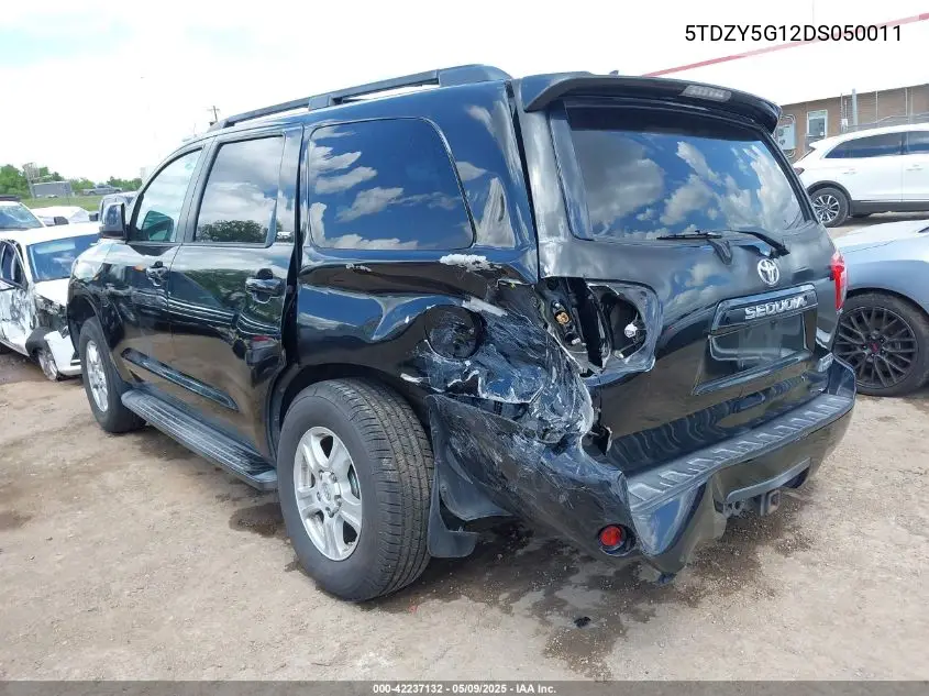 2013 Toyota Sequoia Sr5 5.7L V8 VIN: 5TDZY5G12DS050011 Lot: 42237132