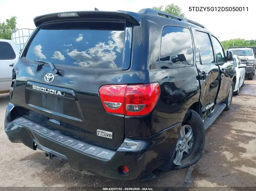 2013 Toyota Sequoia Sr5 5.7L V8 VIN: 5TDZY5G12DS050011 Lot: 42237132
