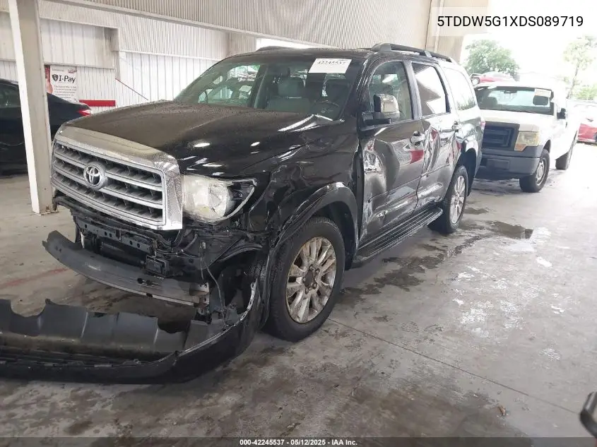 2013 Toyota Sequoia Platinum 5.7L V8 VIN: 5TDDW5G1XDS089719 Lot: 42245537