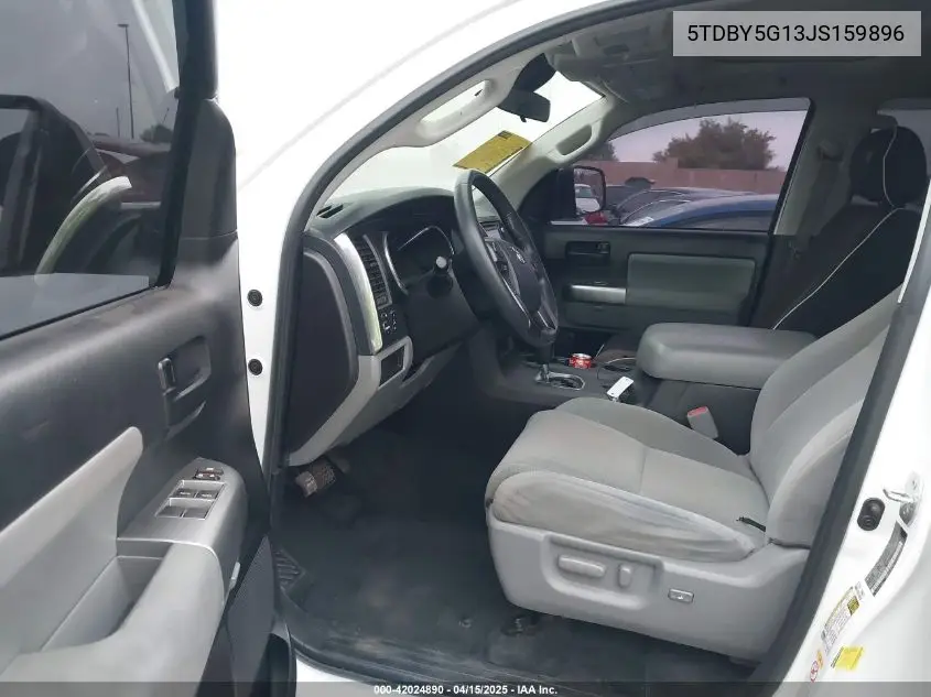 2018 Toyota Sequoia Sr5 VIN: 5TDBY5G13JS159896 Lot: 42024890