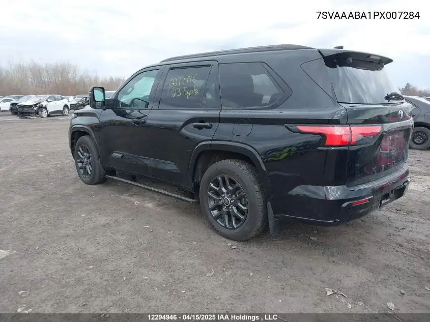 2023 Toyota Sequoia Sr5/Ltd/Platinum/Capstone/Trd Pro VIN: 7SVAAABA1PX007284 Lot: 12294946