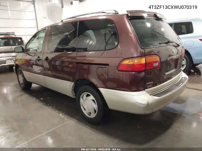 1998 Toyota Sienna Xle VIN: 4T3ZF13CXWU070319 Lot: 42172226