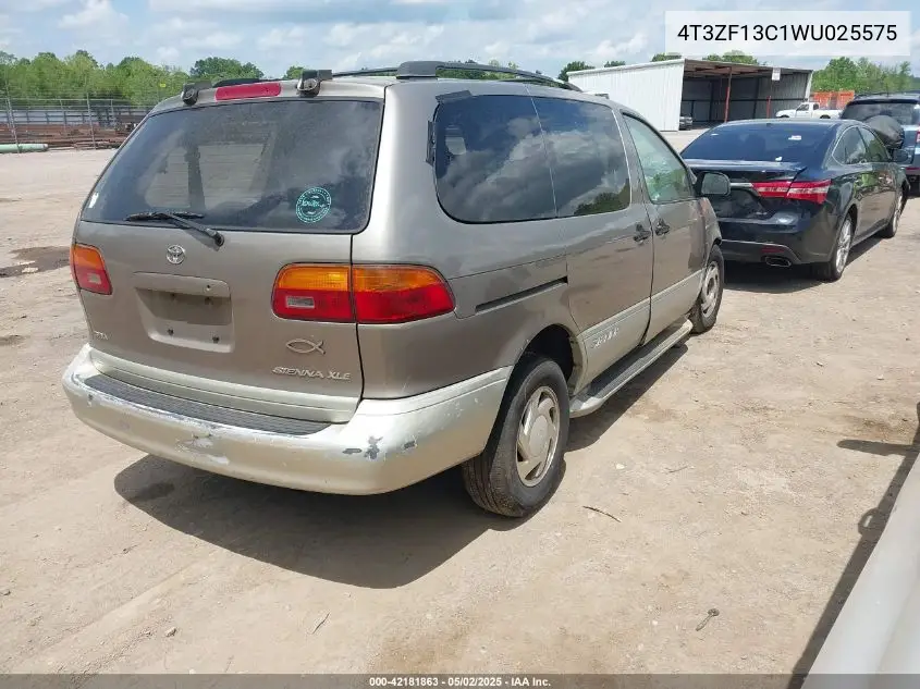 1998 Toyota Sienna Xle VIN: 4T3ZF13C1WU025575 Lot: 42181863