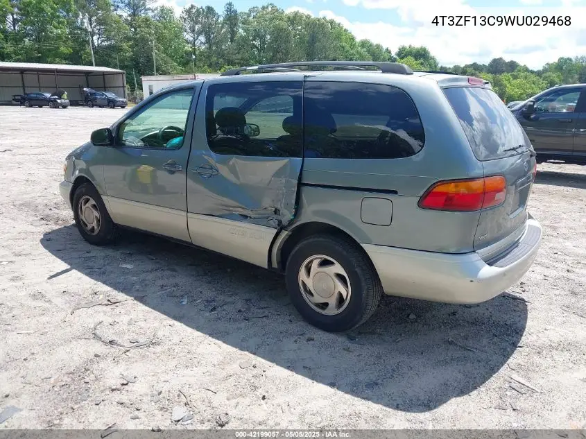 1998 Toyota Sienna Xle VIN: 4T3ZF13C9WU029468 Lot: 42199057