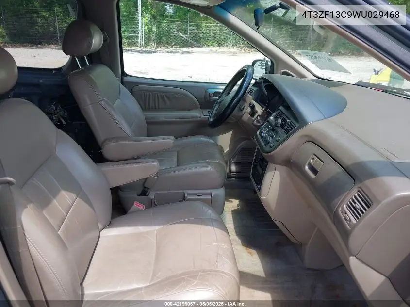 1998 Toyota Sienna Xle VIN: 4T3ZF13C9WU029468 Lot: 42199057